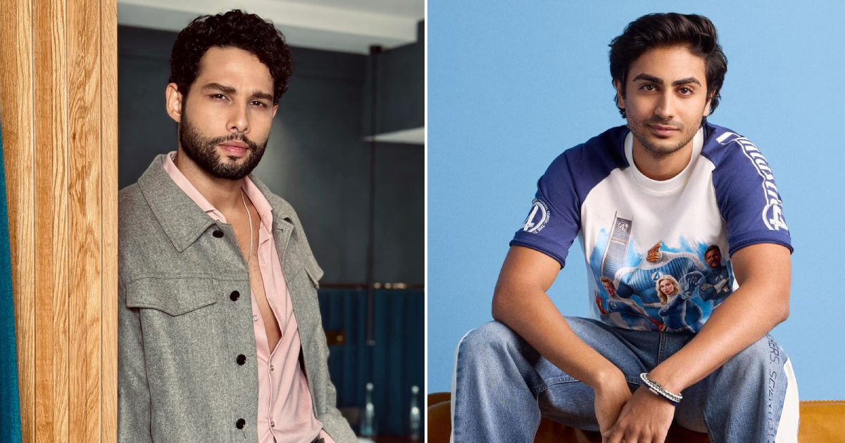 Siddhant chaturvedi, arhaan khan attend crocs mumbai event
